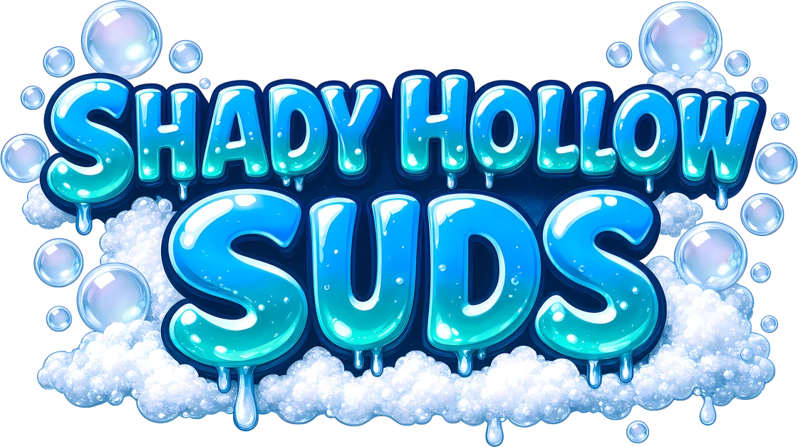 Shady Hollow Suds mobile car wash logo